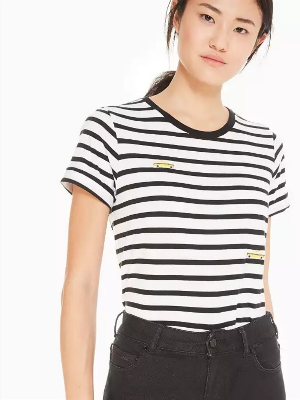 Like New Kate Spade Taxi Striped Tee